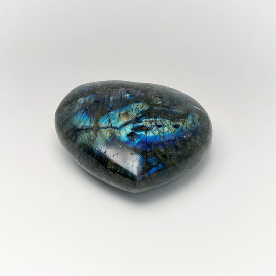 Labradorite Heart