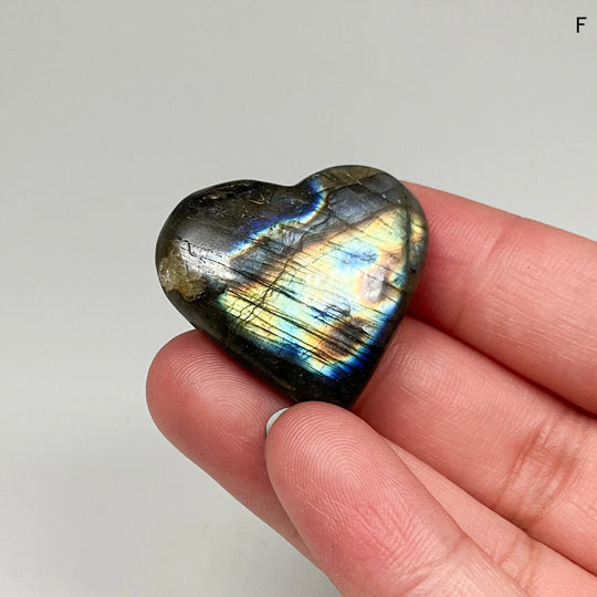 Labradorite Heart