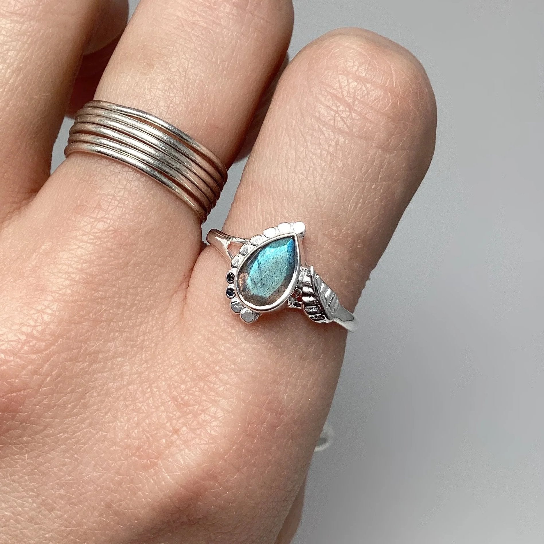 Labradorite Ring