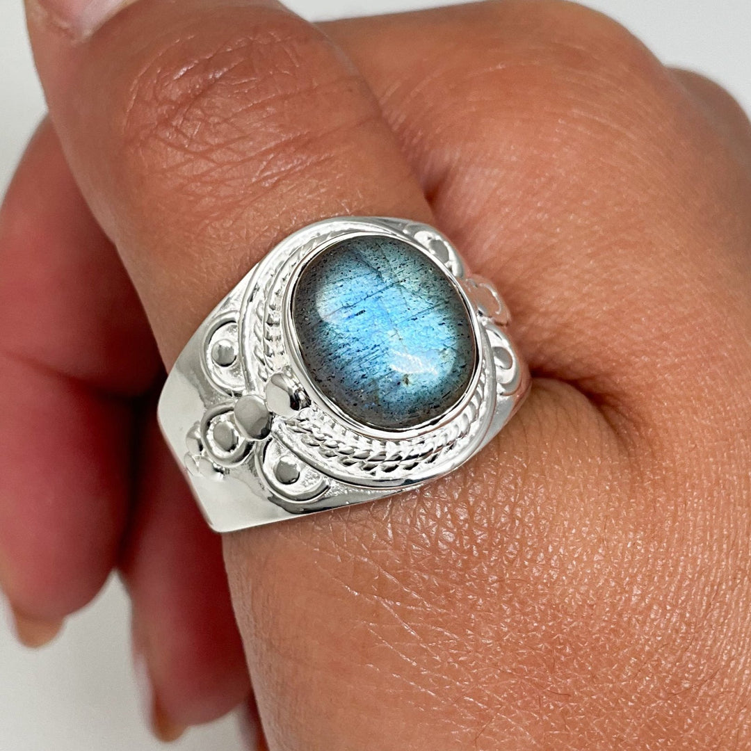 Labradorite Ring