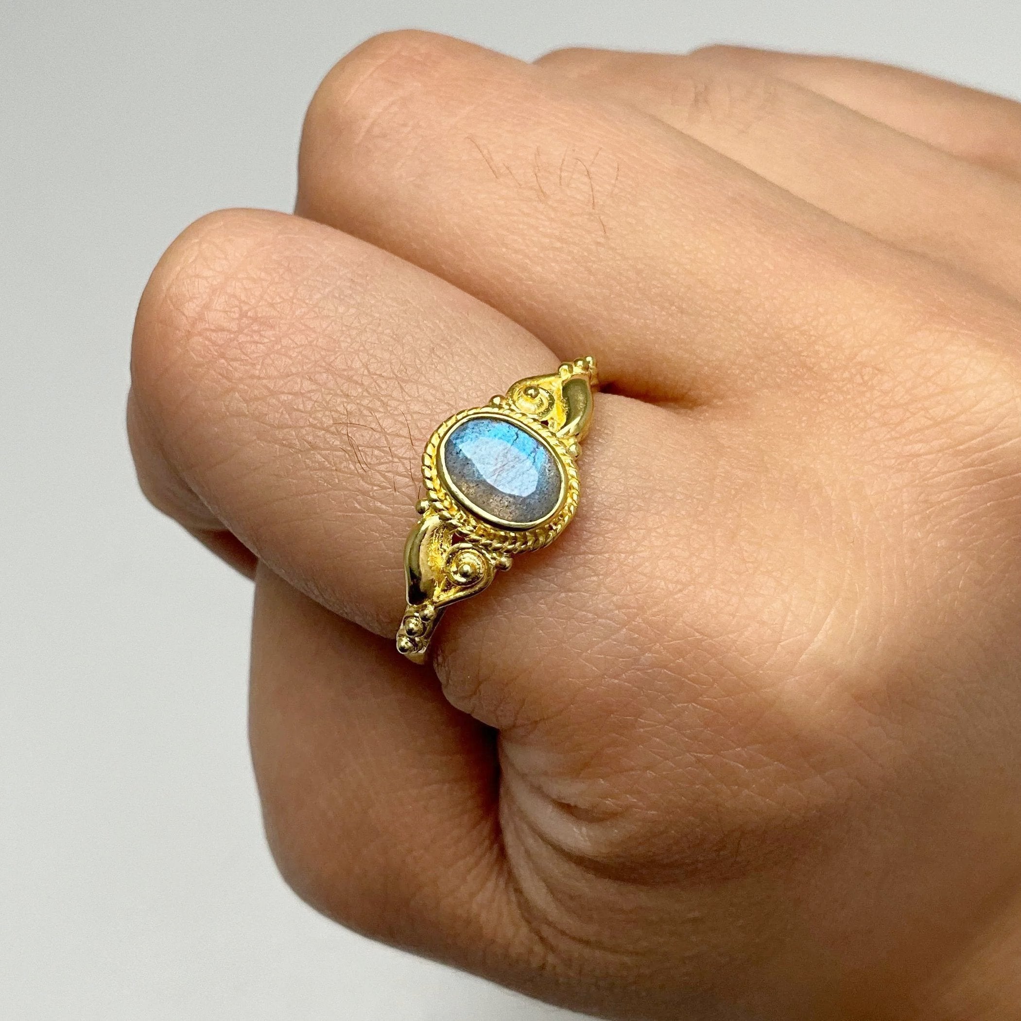 Labradorite Ring