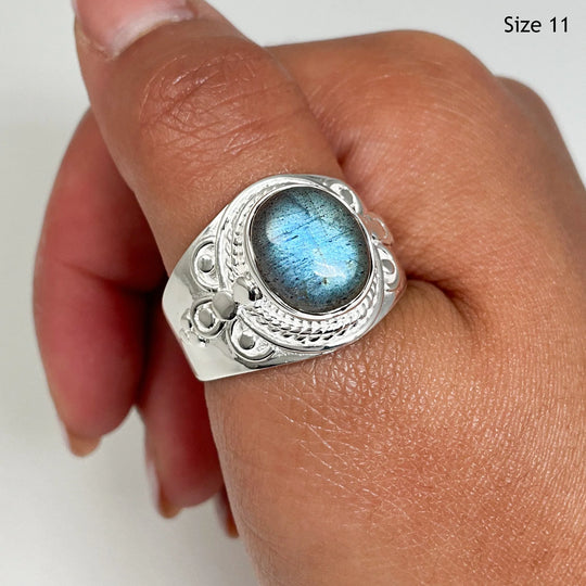 Labradorite Ring