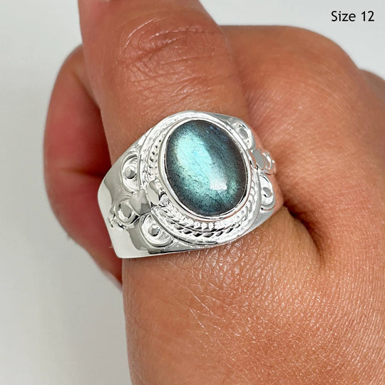 Labradorite Ring