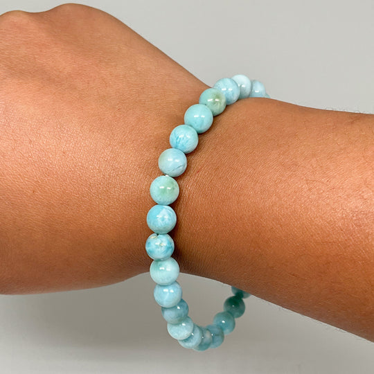 Larimar Beaded Bracelet