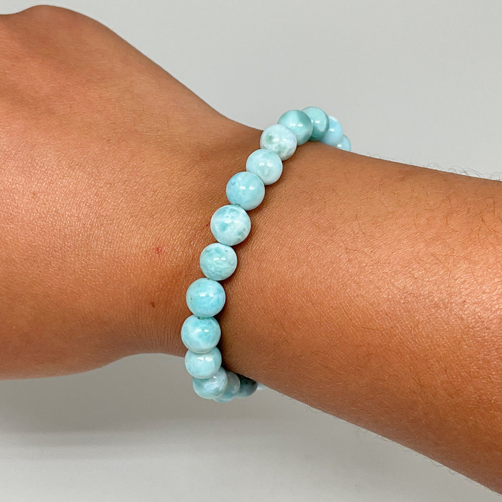 Larimar Beaded Bracelet