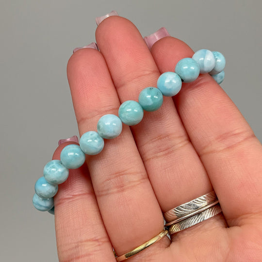 Larimar Beaded Bracelet