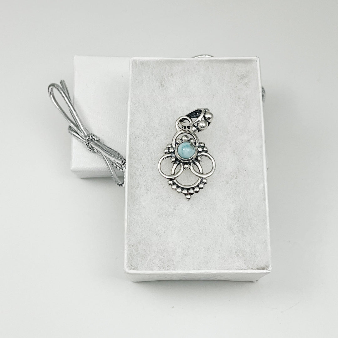 Larimar Pendant