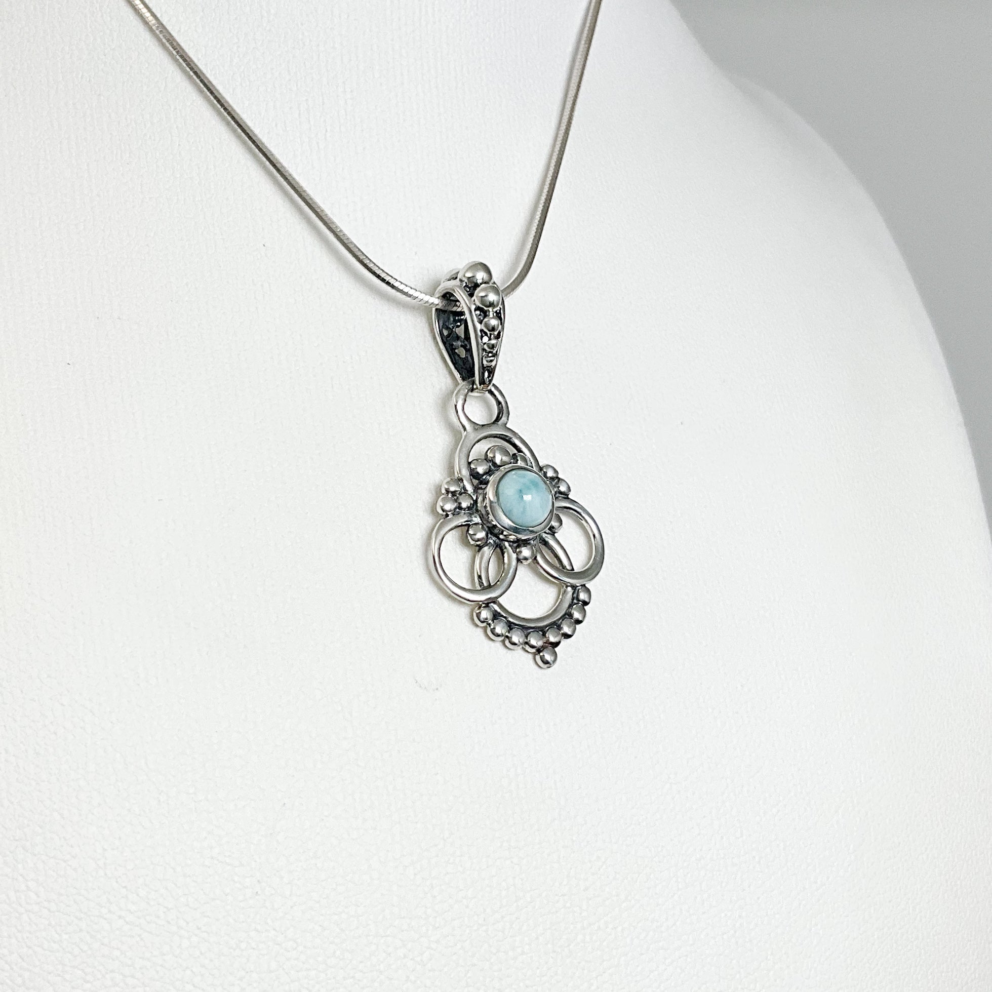 Larimar Pendant