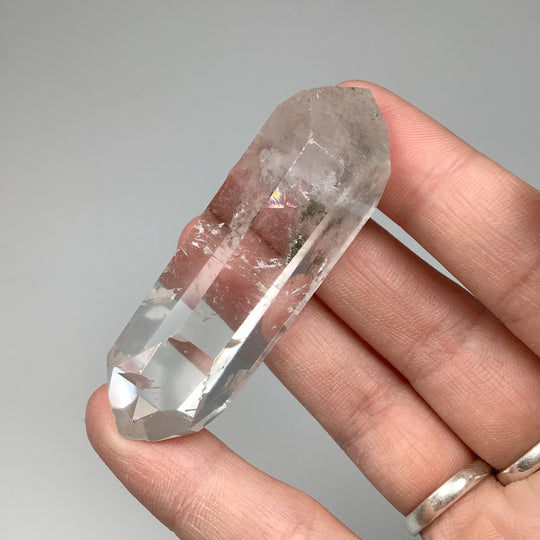 Lodalite Quartz Double Terminated Point