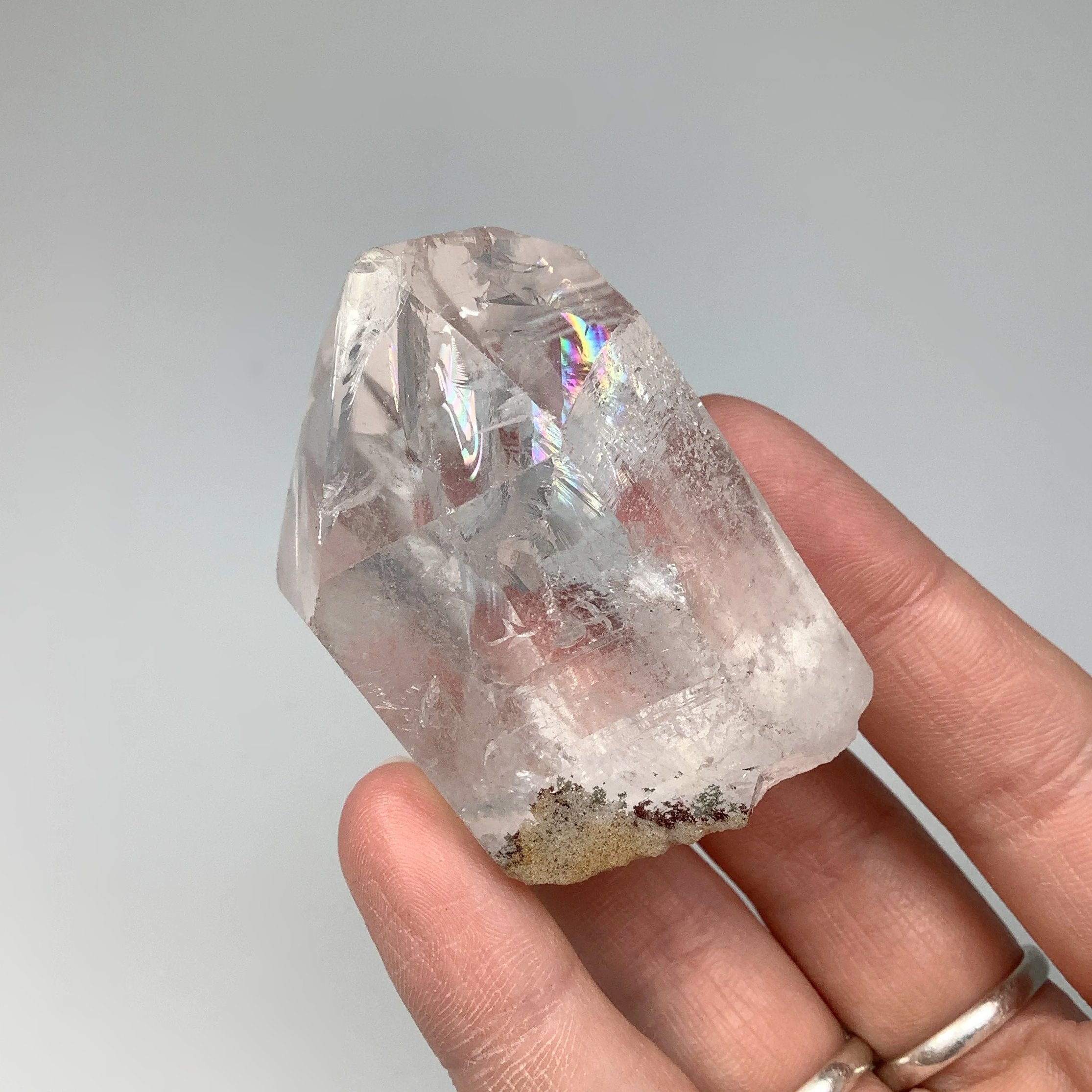 Lodalite Rough Quartz Point