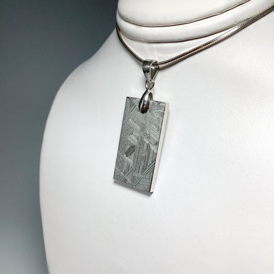 Muonionalusta Meteorite Bail Top Pendant