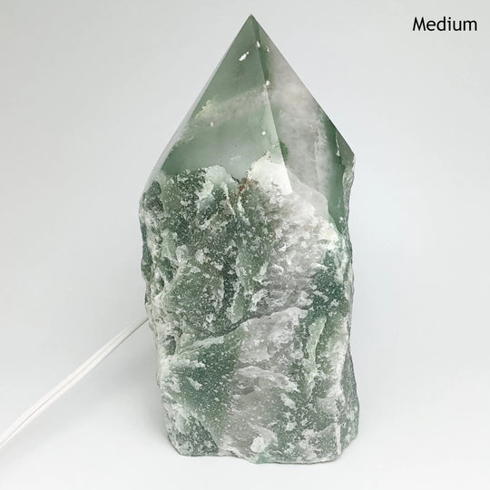 Orchid Green Aventurine Lamp