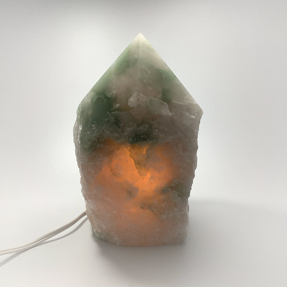 Orchid Green Aventurine Lamp