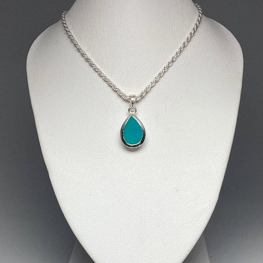 Paraiba Blue Onyx Pendant