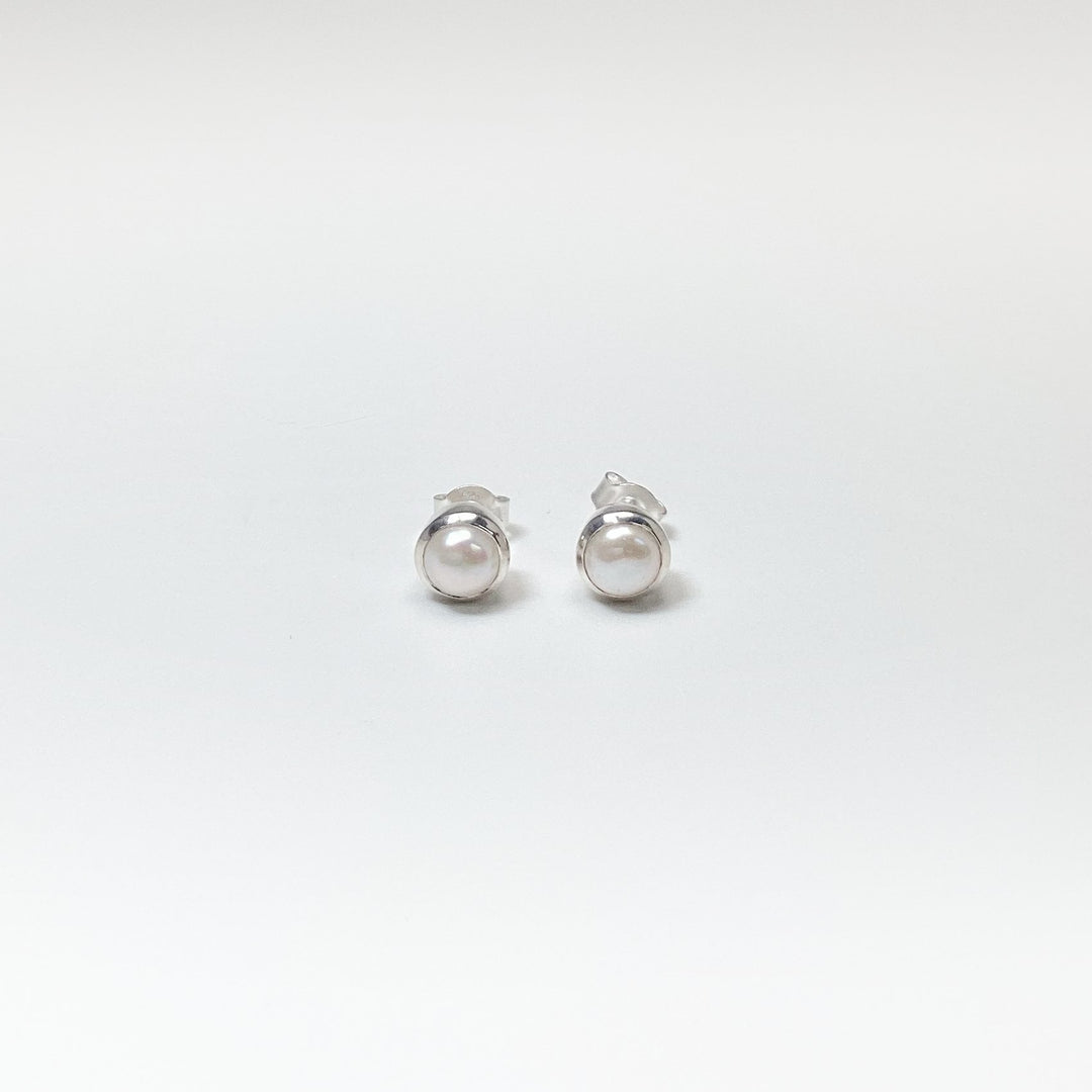 Pearl Stud Earrings