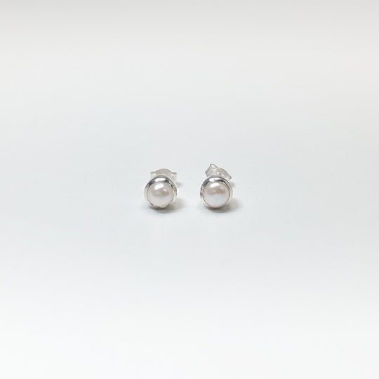 Pearl Stud Earrings