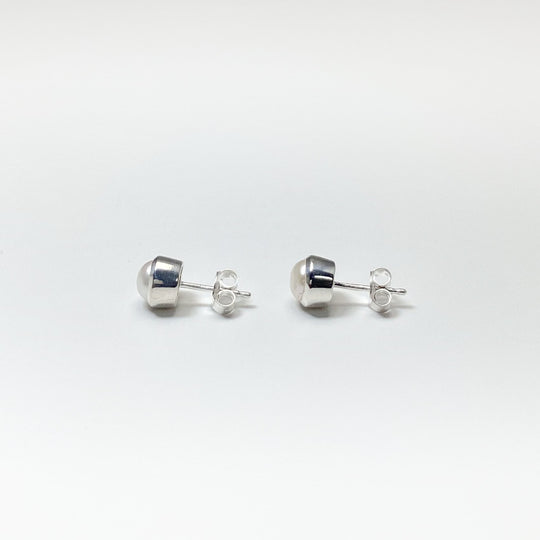 Pearl Stud Earrings