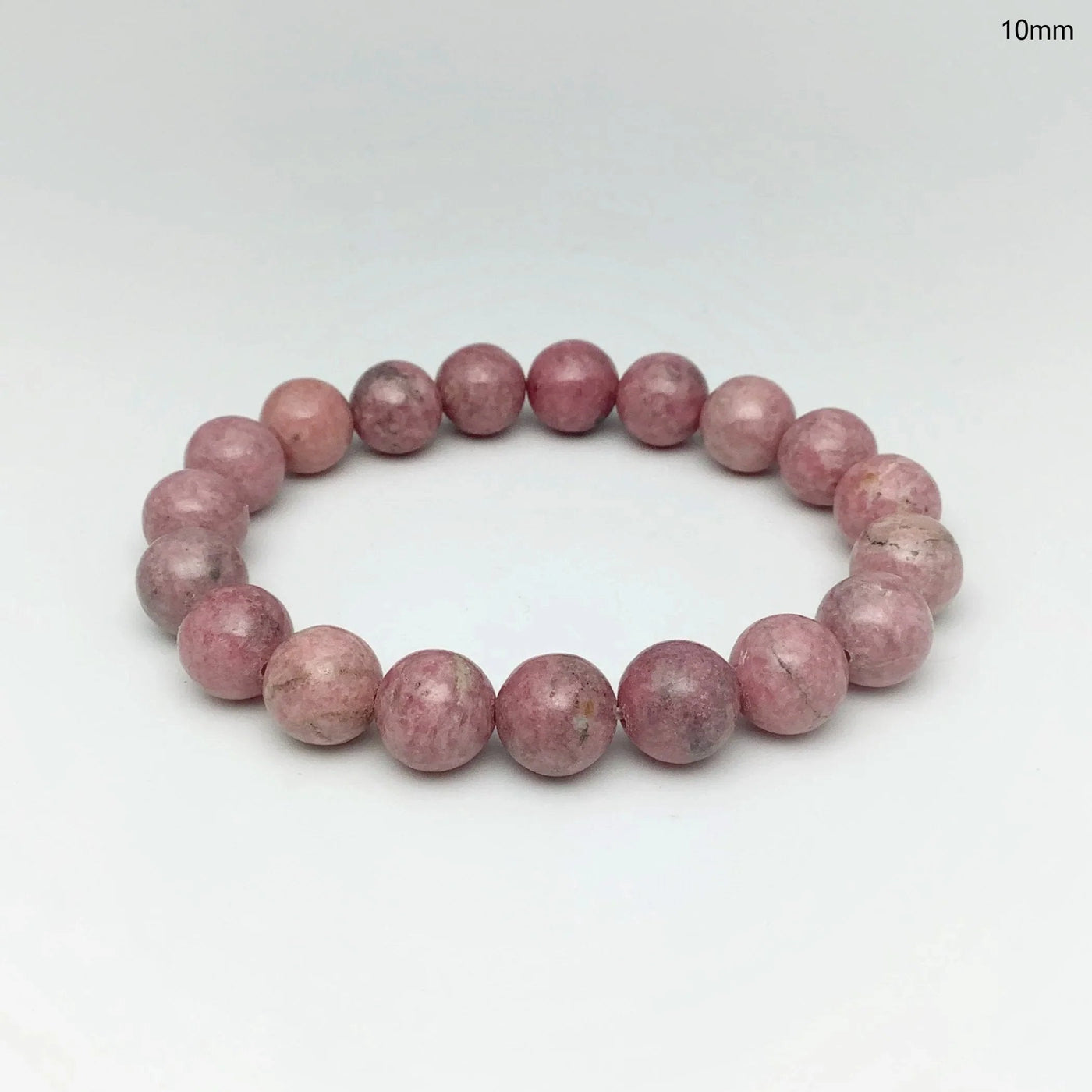 Pink Rhodonite Beaded Bracelet – Rocks and Gems Canada