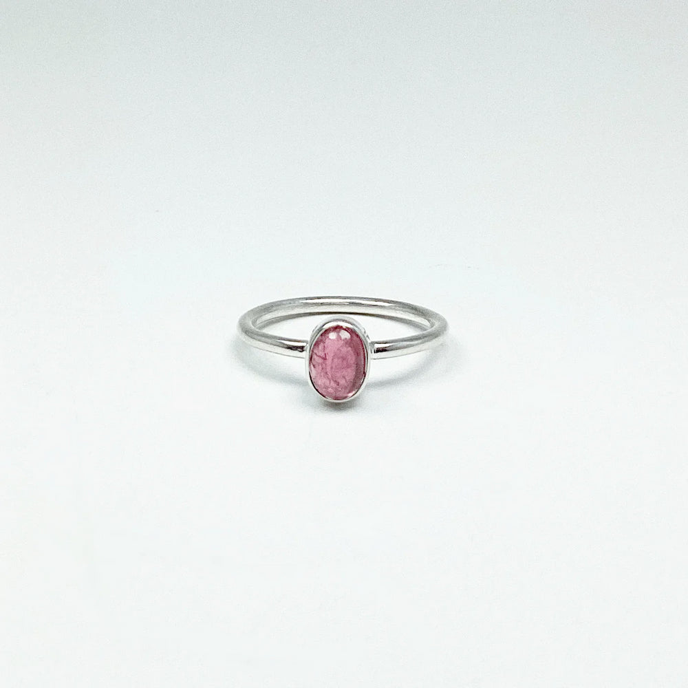 Pink Tourmaline Ring