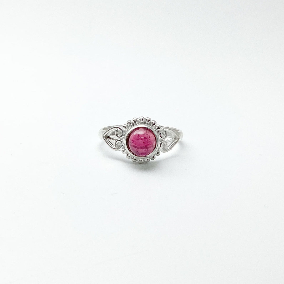 Pink Tourmaline Ring