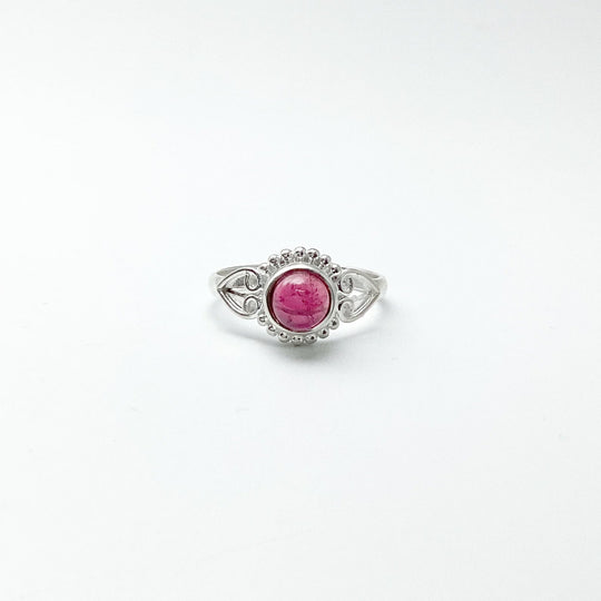 Pink Tourmaline Ring