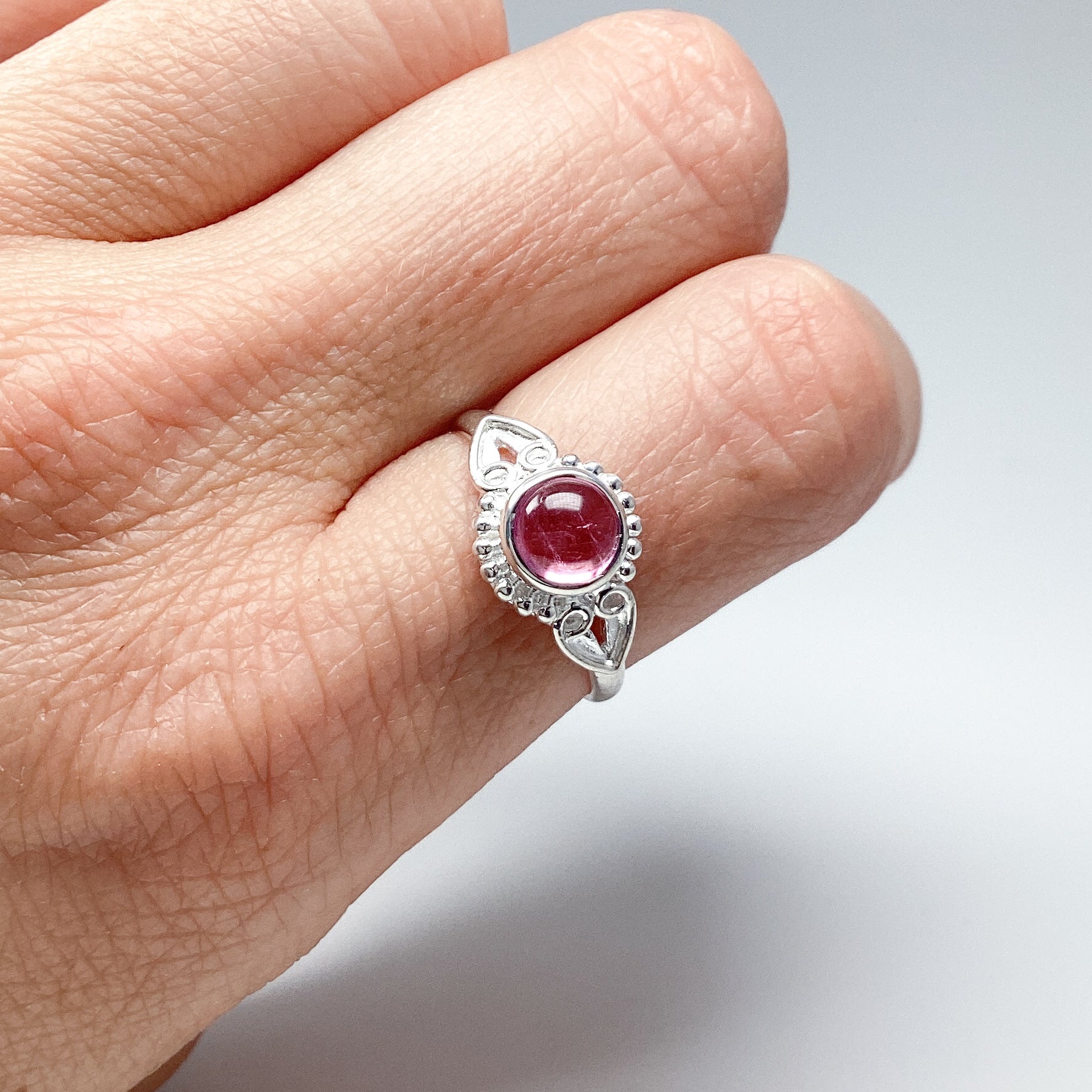 Pink Tourmaline Ring