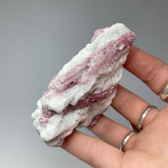 Pink Tourmaline in Matrix