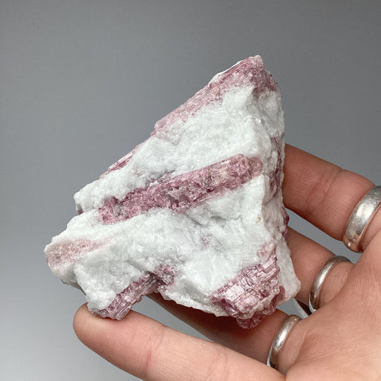 Pink Tourmaline in Matrix