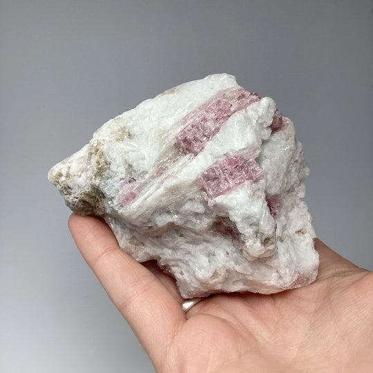 Pink Tourmaline in Matrix