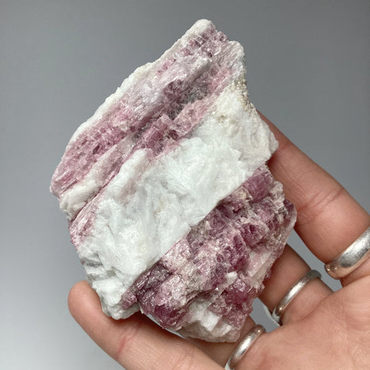 Pink Tourmaline in Matrix