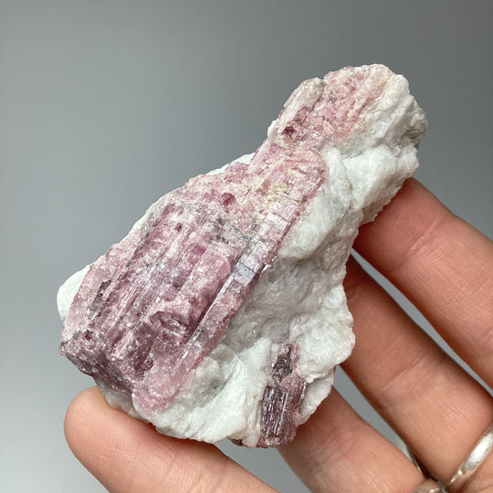 Pink Tourmaline in Matrix