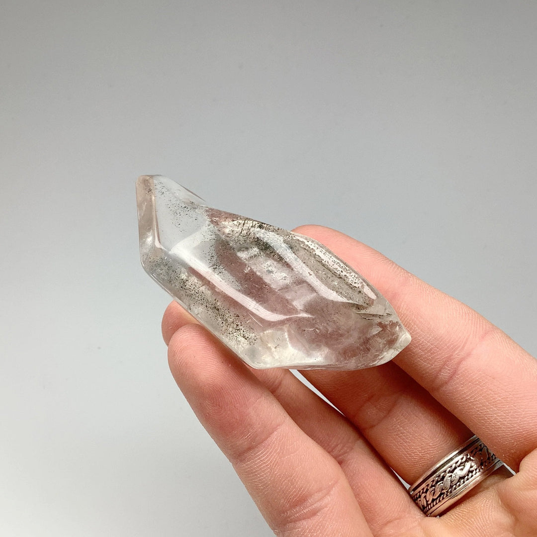 Polished Juniper Quartz Point