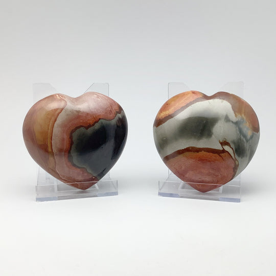 Polychrome Jasper Heart