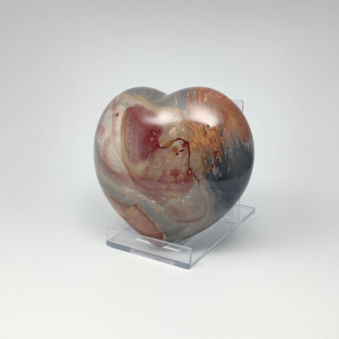 Polychrome Jasper Heart