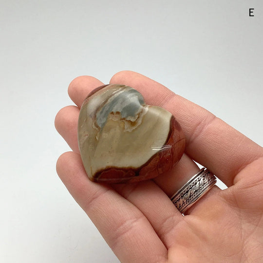 Polychrome Jasper Heart