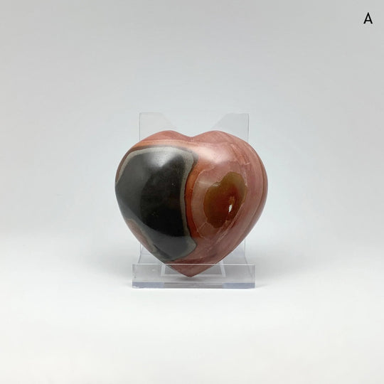 Polychrome Jasper Heart