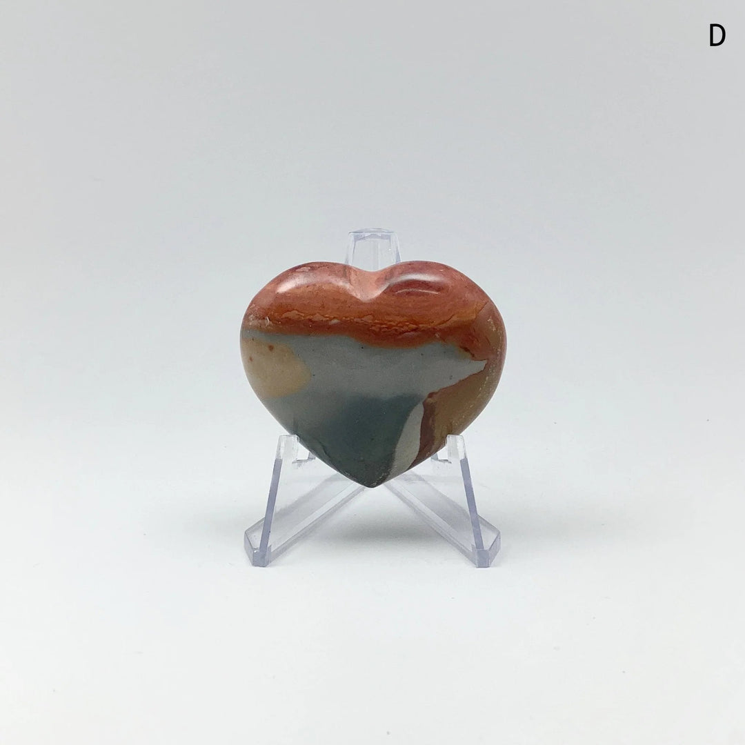 Polychrome Jasper Heart