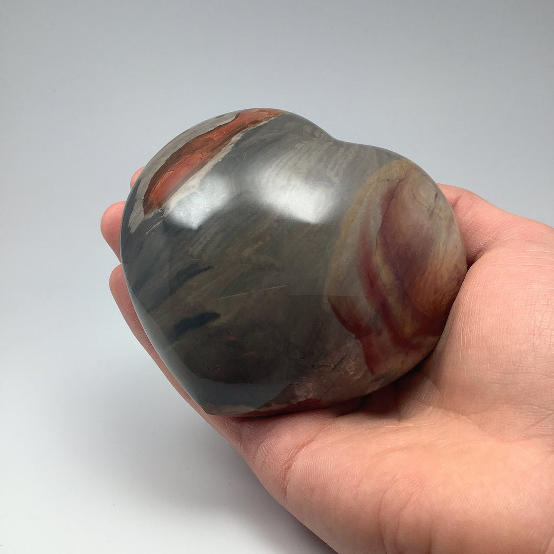 Polychrome Jasper Heart