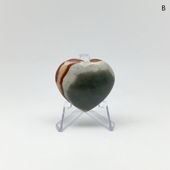 Polychrome Jasper Heart