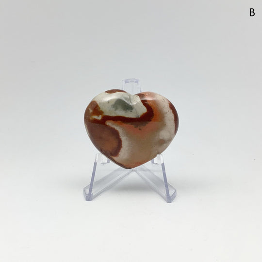 Polychrome Jasper Heart