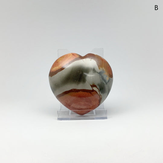 Polychrome Jasper Heart