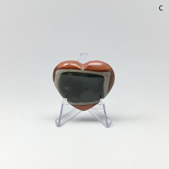 Polychrome Jasper Heart