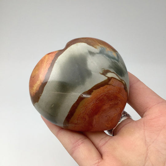 Polychrome Jasper Heart