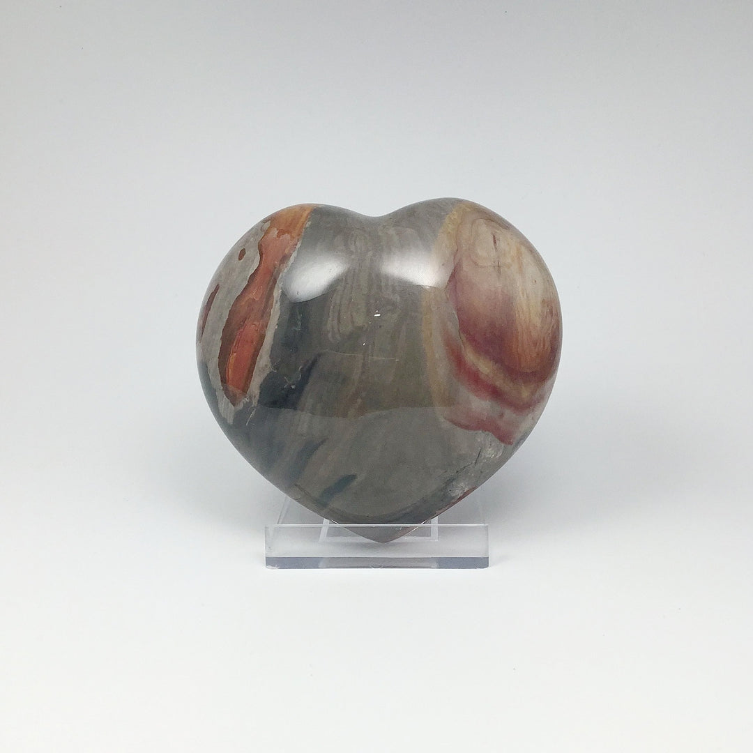 Polychrome Jasper Heart