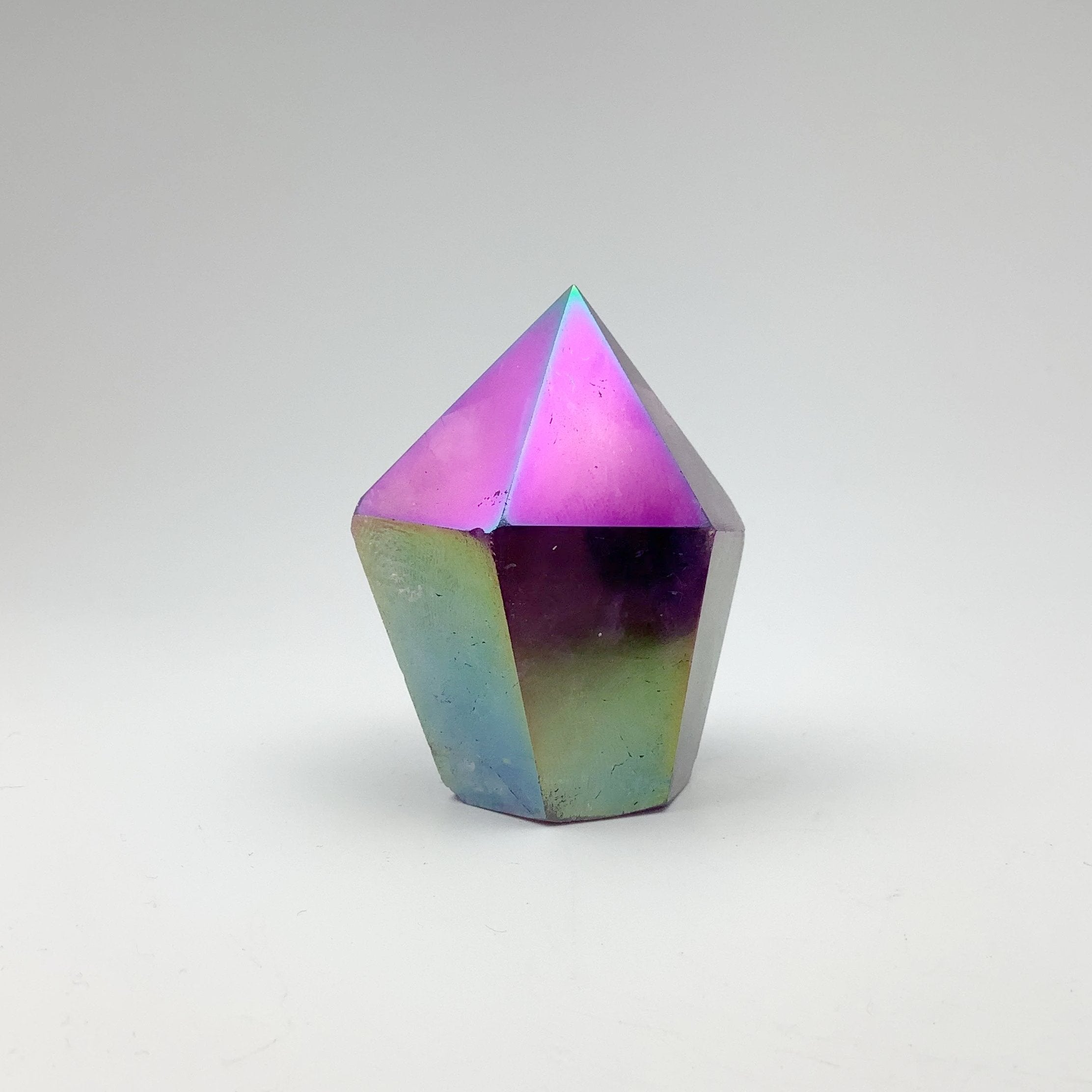 Rainbow Amethyst Point