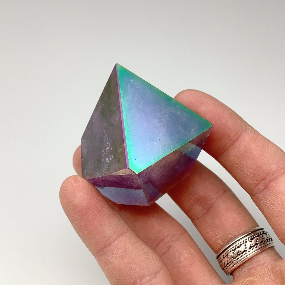 Rainbow Amethyst Point