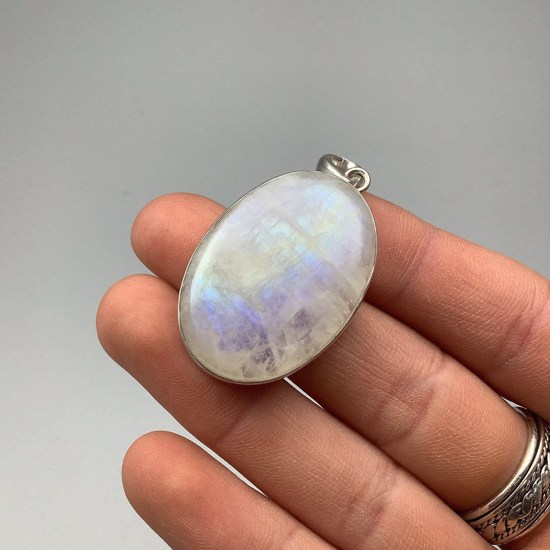 Rainbow Moonstone Pendant