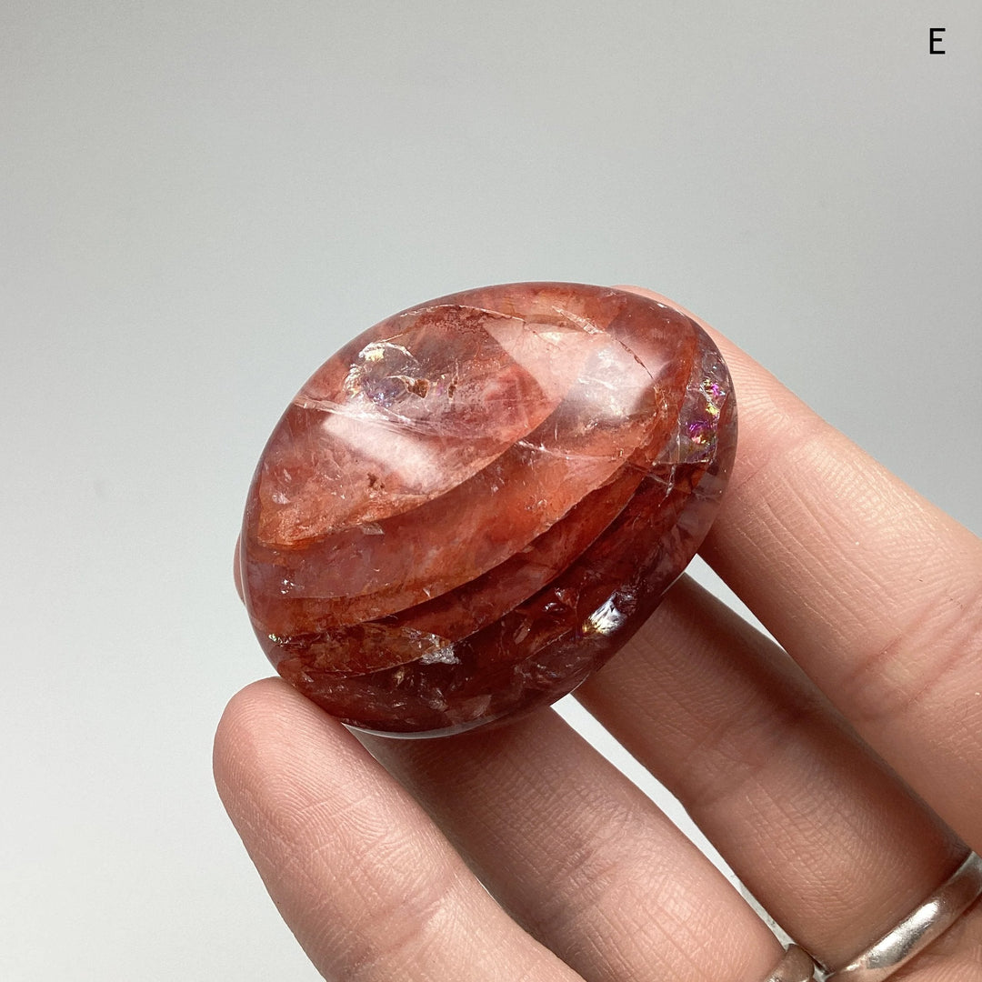 Red Hematoid Quartz Tumble