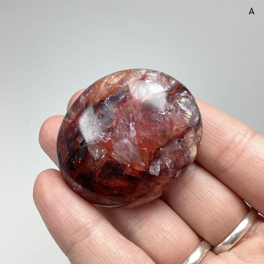 Red Hematoid Quartz Tumble