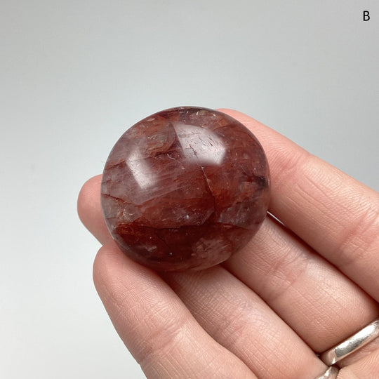 Red Hematoid Quartz Tumble